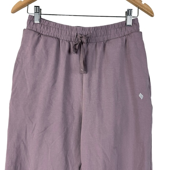 Joggers Sweatpants Mauve Dusty Purple Size Medium - Picture 4 of 10